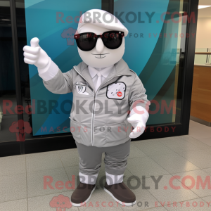 Silver Ice Cream maskot...