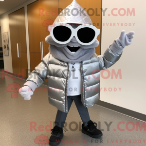 Silver Ice Cream mascot...