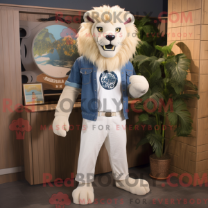Costume de mascotte de Lion...