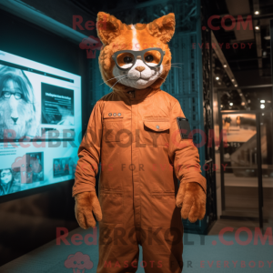 Rust Cat mask drakt...