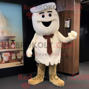 Cream Moussaka mascot...