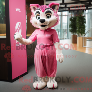 Disfraz de mascota Pink...