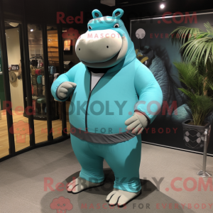 Turquoise Hippopotamus...