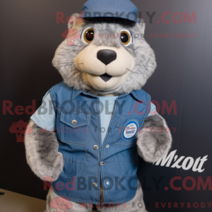 Silver Marmot mascot...