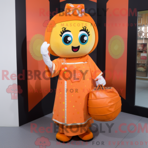 Orange Dim Sum maskot...