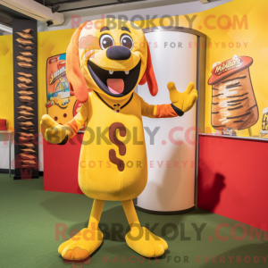 Disfraz de mascota Gold Hot...