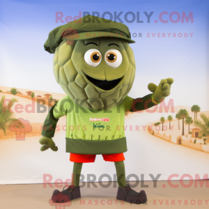 Costume mascotte de Paella...