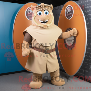 Figura de máscara de escudo...