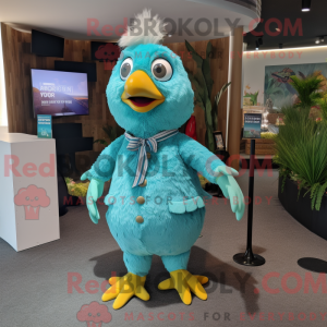 Disfraz de mascota de pollo...