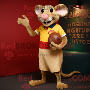 Guld Ratatouille maskot...