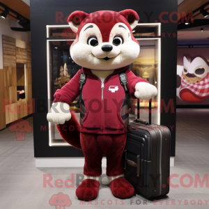 Disfraz de mascota Maroon...