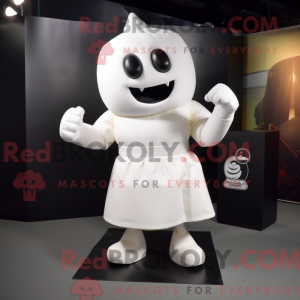 White Boxing Glove mascot...