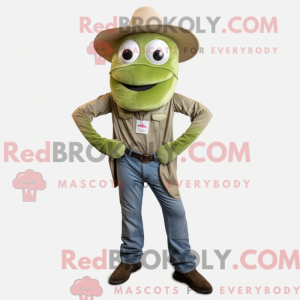 Olive Pho mascot costume...