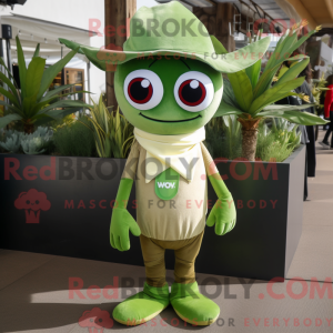 Olive Pho mascot costume...