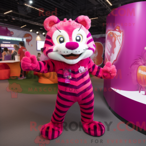 Disfraz de mascota Magenta...