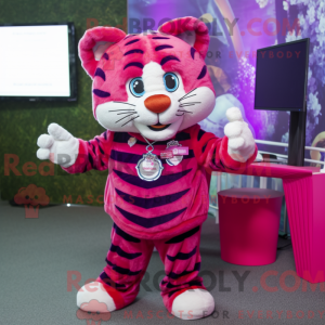 Costume mascotte de Tigre...