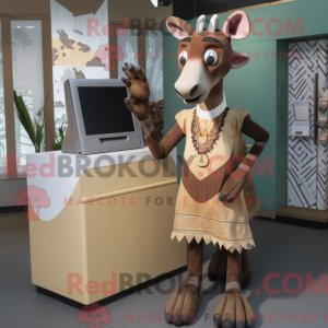 Máscara de Okapi Tan Okapi...