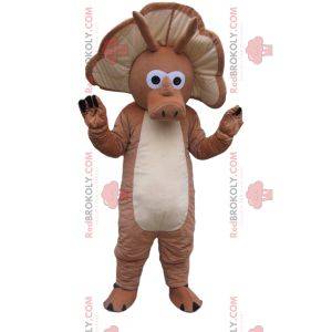 Mascot Triceratops. Triceratops costume