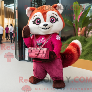 Máscara de Panda Vermelho...