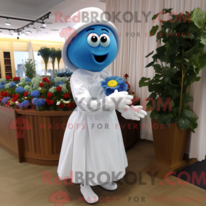 Blue Tomato mascot costume...