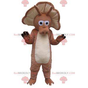 Mascot Triceratops. Triceratops kostym