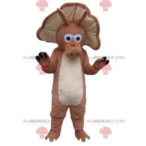 Mascot Triceratops. Triceratops costume