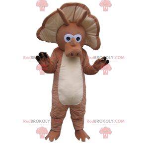 Triceratops maskot. Triceratops kostume