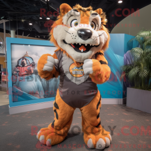 Disfraz de mascota tigre...