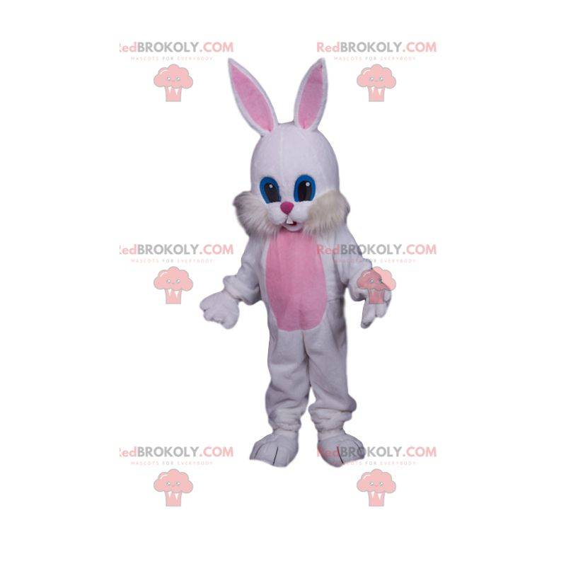 Mascote animal - coelho com bochechas macias