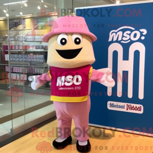 Pink Miso Soup maskot...