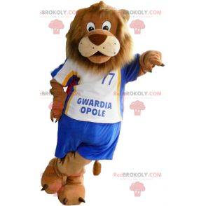 Mascota de duende en ropa deportiva