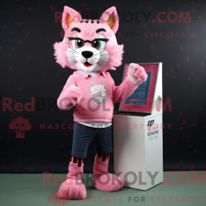 Costume mascotte de Bobcat...