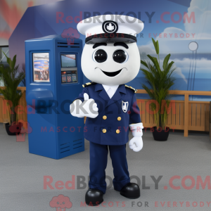 Postava maskota Navy Phone...