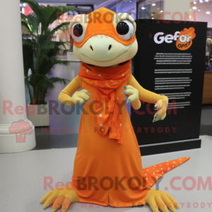 Máscara de laranja Geckos...