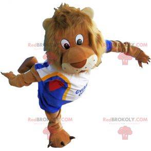 Mascote duende em roupas esportivas