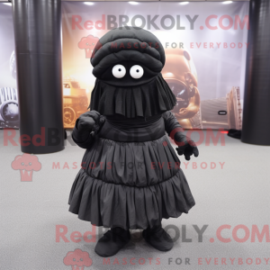 Postava maskota Black...