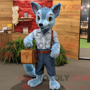 Cyan Dingo máscara de...