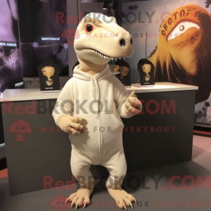 Cream Allosaurus...