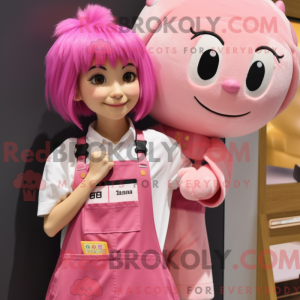 Pink Miso Soup maskot...