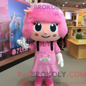 Pink Miso Soup maskot...