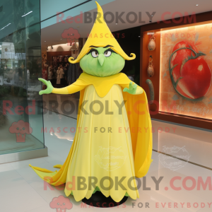 Personaggio mascotte strega...