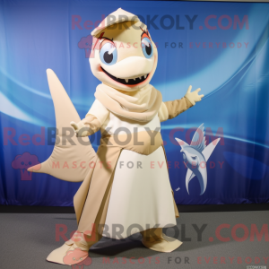 Personaggio mascotte pesce...