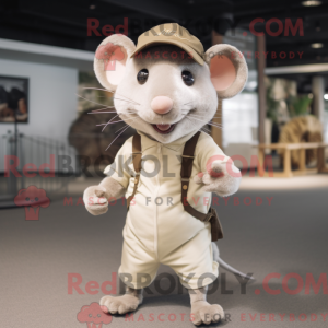 Mascotte de personnage de...