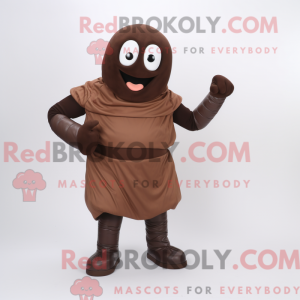 Disfraz de mascota de Brown...