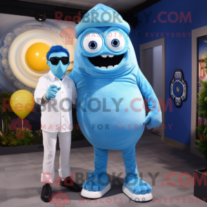 Disfraz de mascota Sky Blue...
