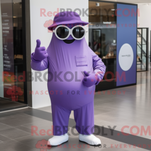 Postava maskota Purple...