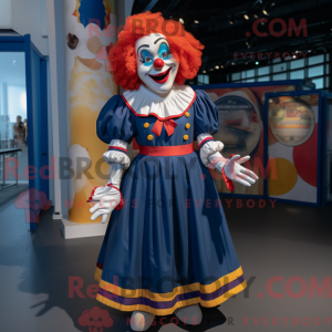 Navy Clown Maskottchen...