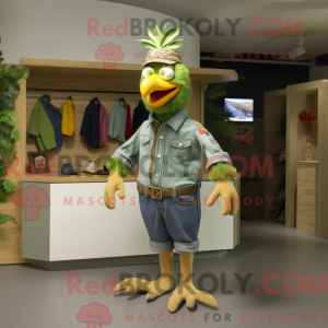 Disfraz de mascota Olive...