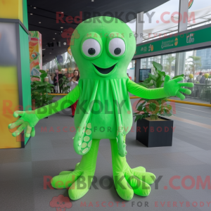 Disfraz de mascota pulpo...