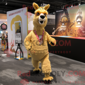 Disfraz de mascota Llama...